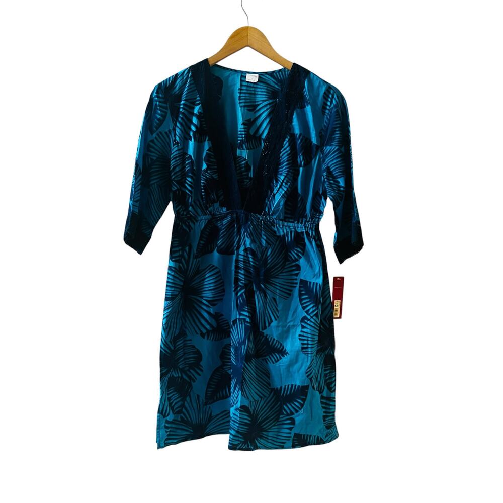 Merona Printed Lightweight Swim Cover Up Size M Medium NWT